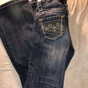 Kids rock and roll flare jeans